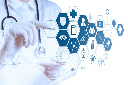 Medical technology icons